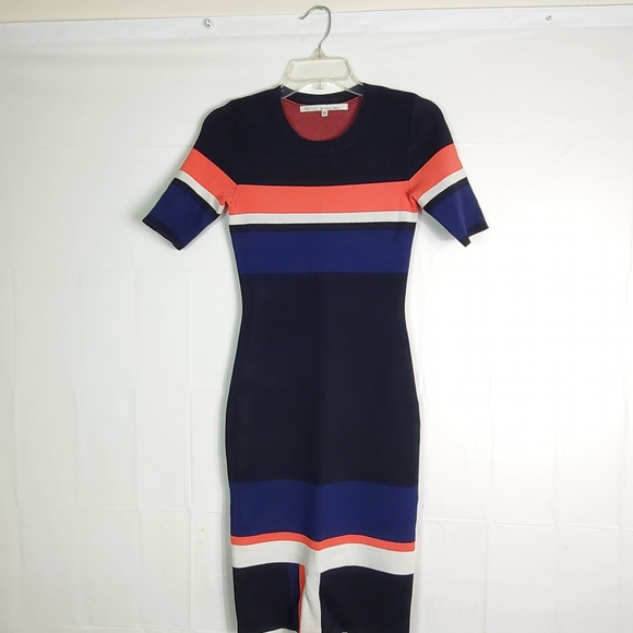 Rachel Rachel Roy Knit Dress Womens Sz XS Multicolor - Picture 4 of 4